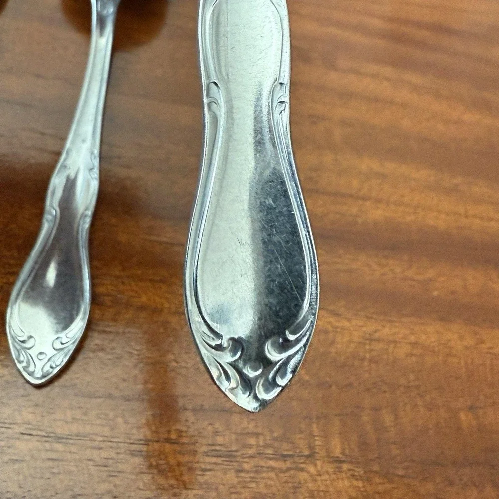 Oneida HOMESTEAD Teaspoons Simeon & George H Rogers Stainless Flatware 10 Piece